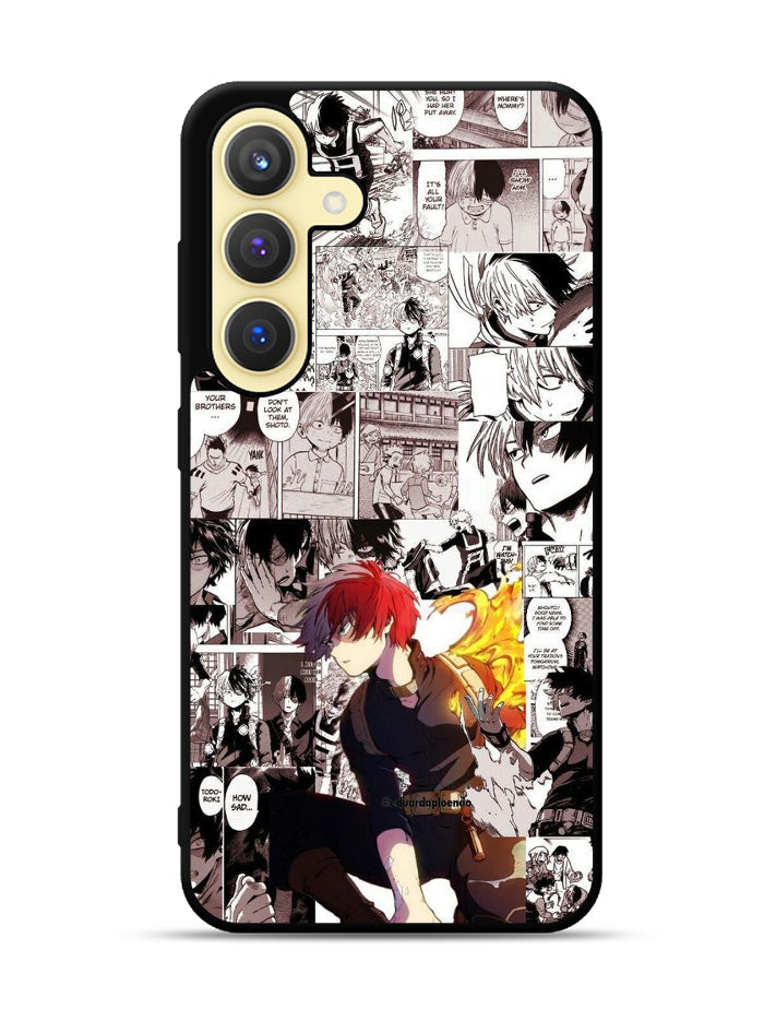 BNHA Todoroki Samsung Galaxy S25 Plus 5G , Samsung Galaxy S25+ 5G Case OV9253
