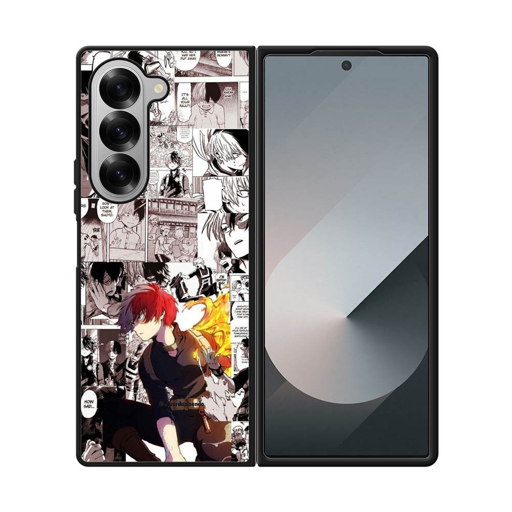BNHA Todoroki Samsung Galaxy Z Fold 7 5G Case QC9253