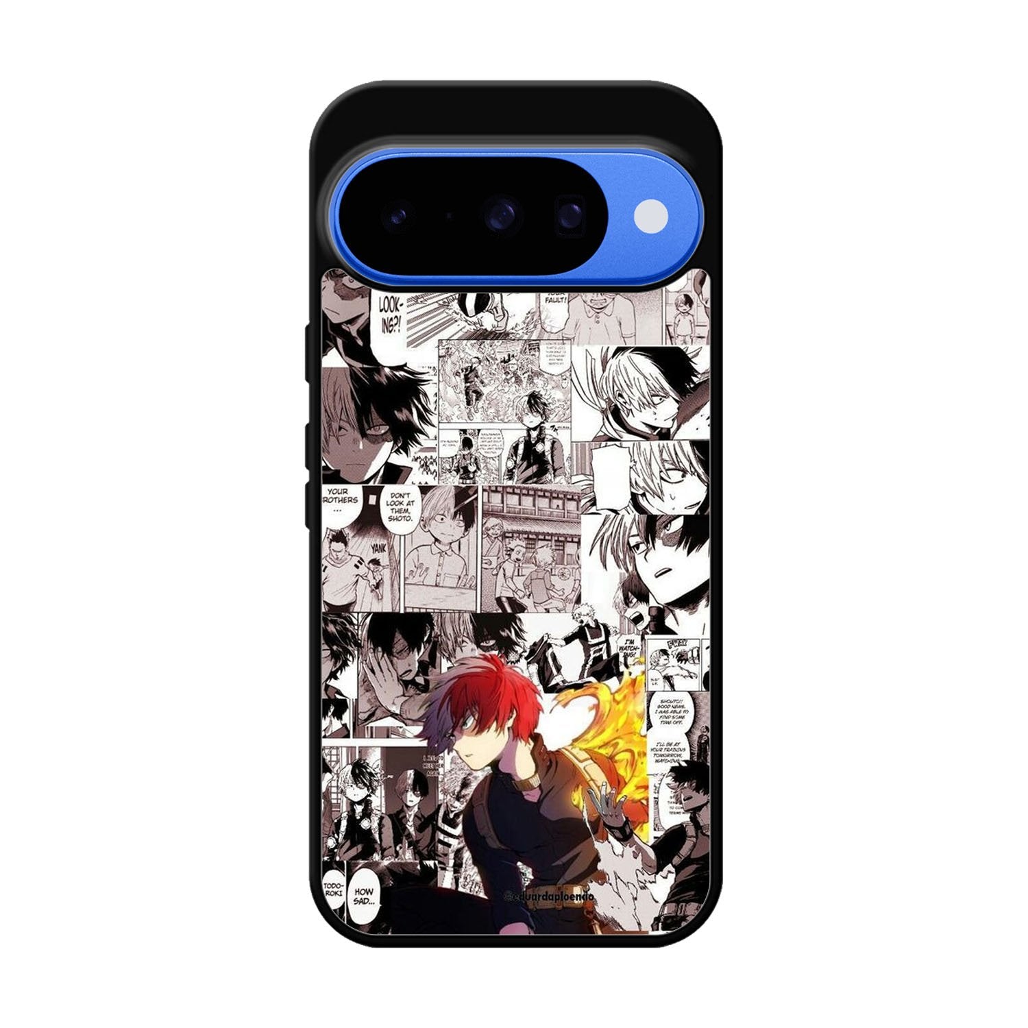 BNHA Todoroki Google Pixel 10 Case QC9253