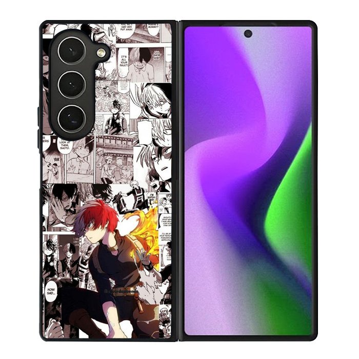 BNHA Todoroki Samsung Galaxy Z Fold 6 5G 2024 Case OV9253