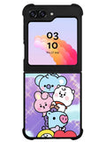 Happy BT21 Samsung Galaxy Z Flip 5 5G 2023 Case OV9311
