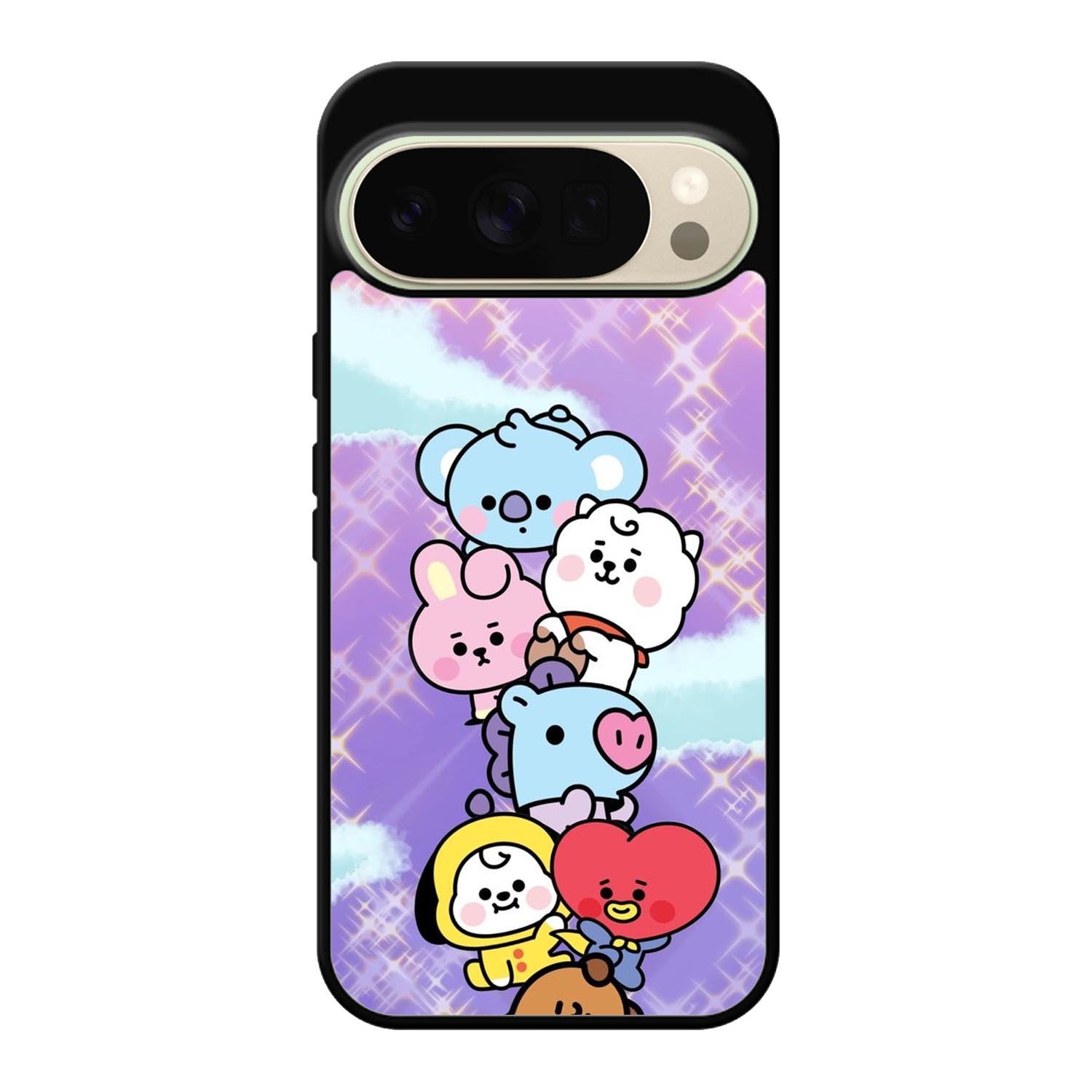 Happy BT21 Google Pixel 10 Pro Case QC9311