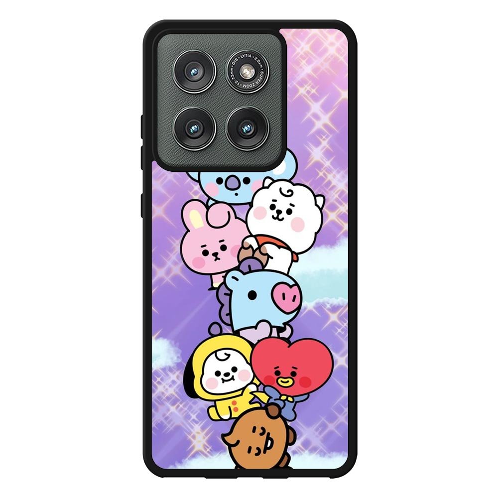 Happy BT21 Motorola Moto Edge 2025 Case QC9311