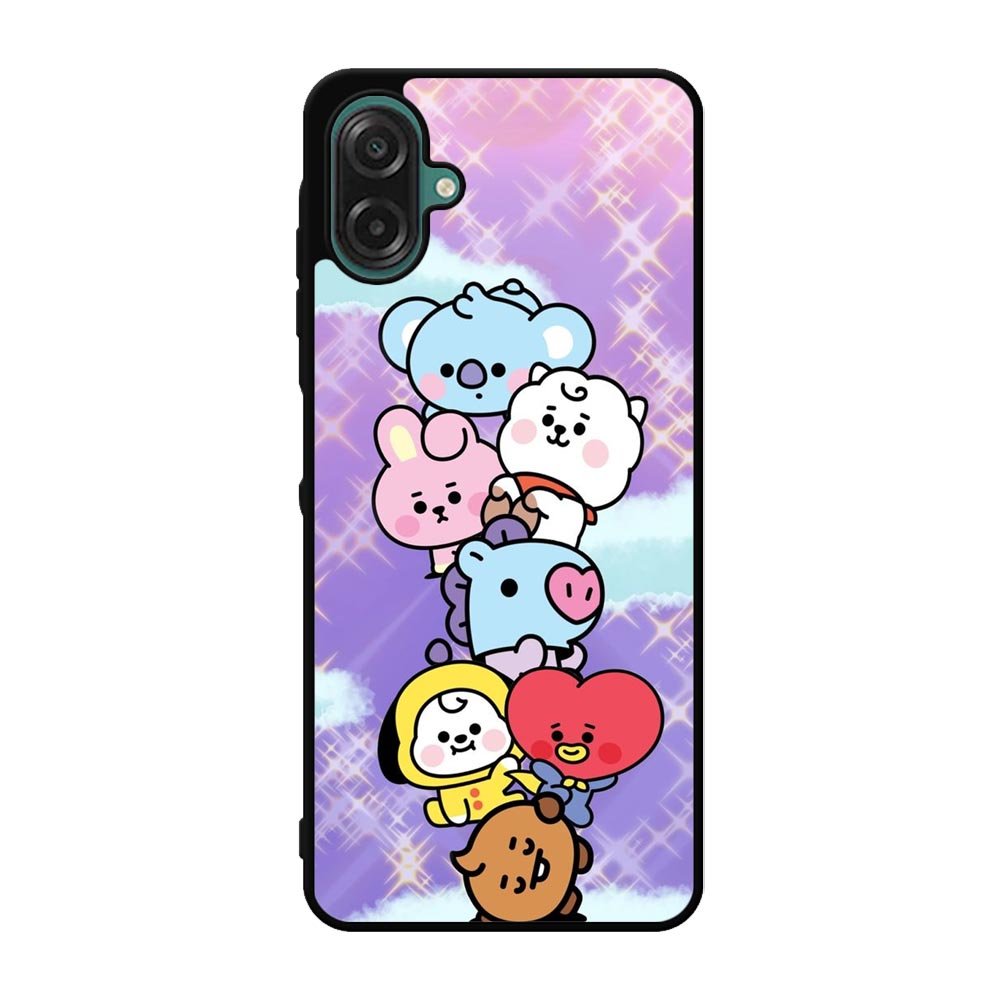 Happy BT21 Samsung Galaxy A07 Case QC9311
