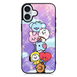 Happy BT21 iPhone 16 Plus Case QC9311