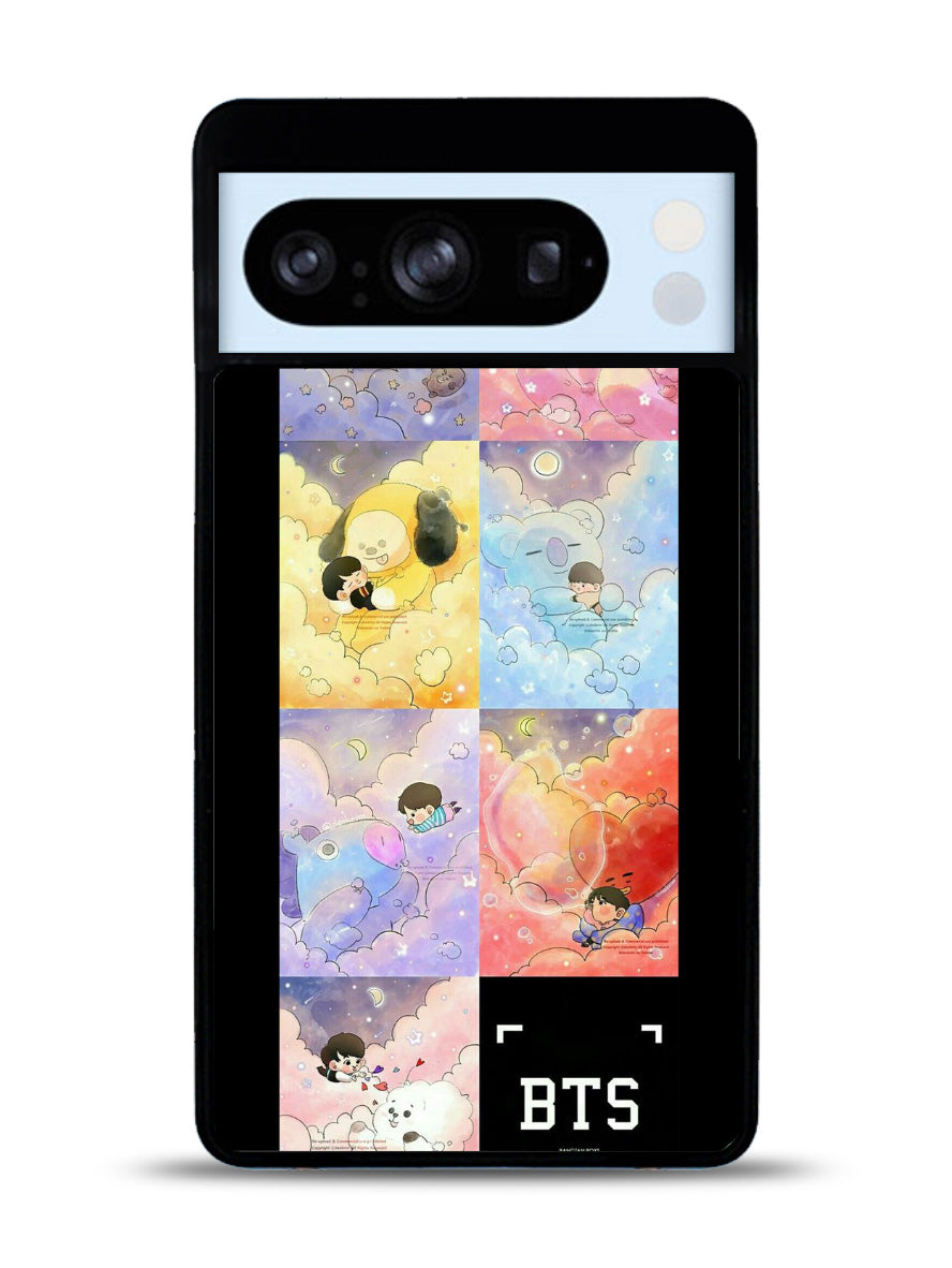 BTS Army BT21 Google Pixel 8 Pro Case QC9302