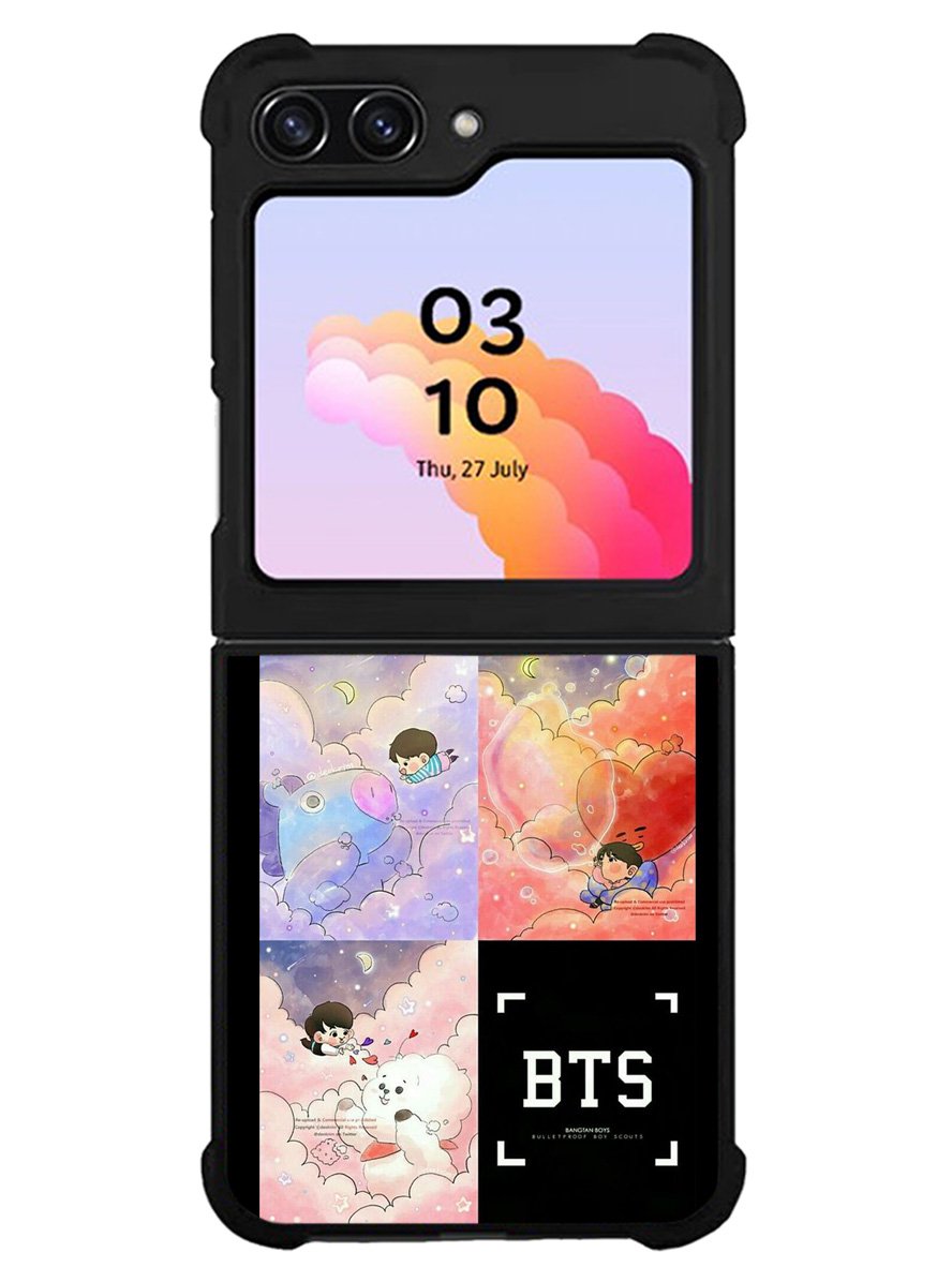 BTS Army BT21 Samsung Galaxy Z Flip 5 5G 2023 Case OV9302