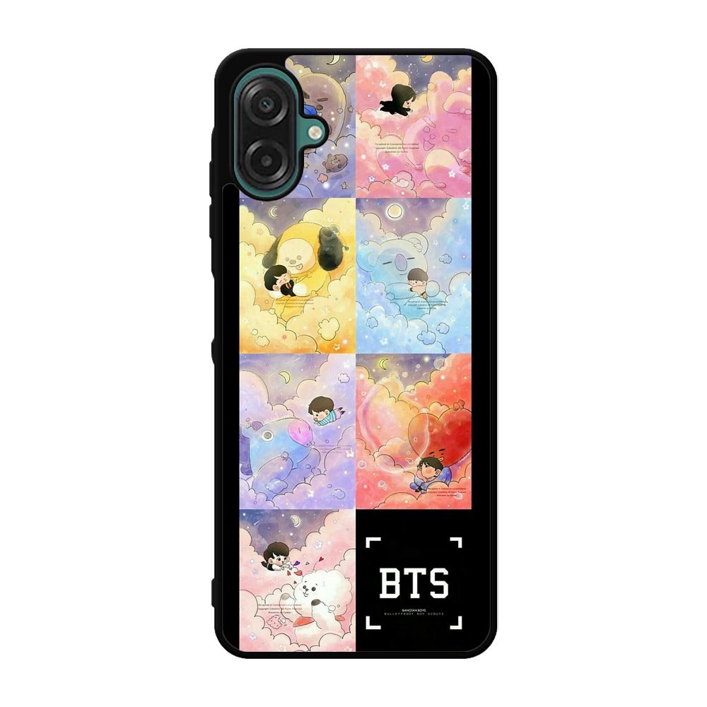 BTS Army BT21 Samsung Galaxy A07 Case QC9302