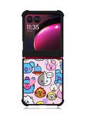 Pattern BT21 Cute Motorola Moto Razr Plus 2023 , Moto Razr+ 2023 Case OV9288