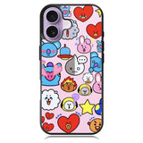 Pattern BT21 Cute iPhone 17 Case OV9288