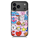 Pattern BT21 Cute iPhone 17 Pro Case RC9288