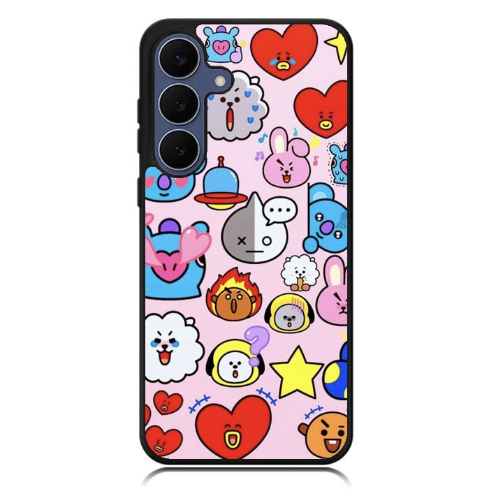 Pattern BT21 Cute Samsung Galaxy S25 FE Case OV9288