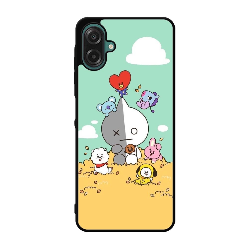 BT21 on the straw Samsung Galaxy A07 Case QC9307