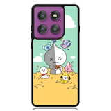 BT21 on the straw Motorola Moto Edge 2025 | Moto Edge 60 Fusion | Moto Edge 60 Pro Case OV9307