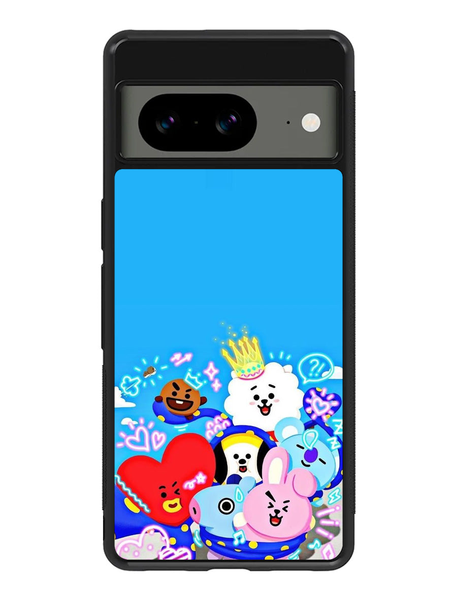 BT21 Galaxy Google Pixel 8A Case QC9308