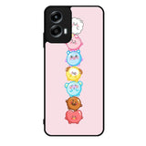 Kawaii Cute BT21 Motorola Moto G Play 2024 Case OV9294