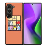 Lovely BT21 Samsung Galaxy Z Fold 6 5G 2024 Case OV9290