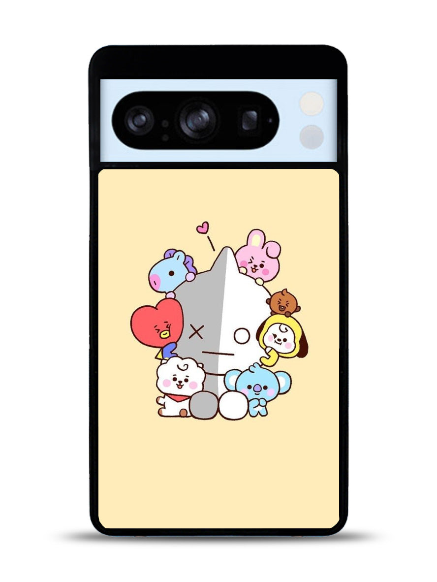 BT21 Army BTS Google Pixel 8 Pro Case QC9310