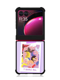 I Purple You BTS Motorola Moto Razr Plus 2023 , Moto Razr+ 2023 Case OV9296