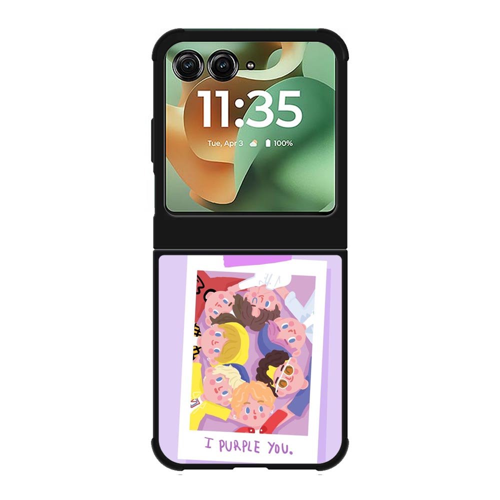 I Purple You BTS Motorola Moto RAZR 2025 Case OV9296
