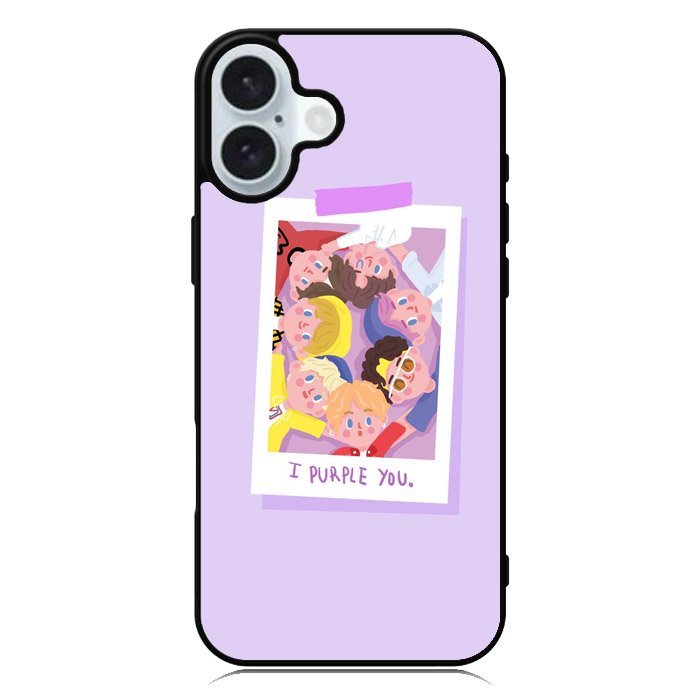 I Purple You BTS iPhone 16 Plus Case QC9296