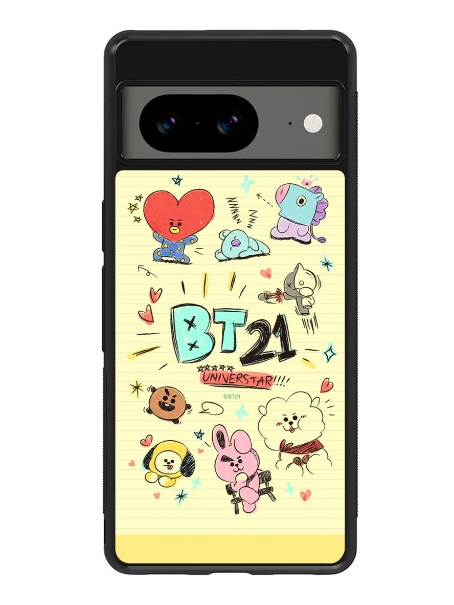 BT21 Universtar Google Pixel 8A Case QC9304