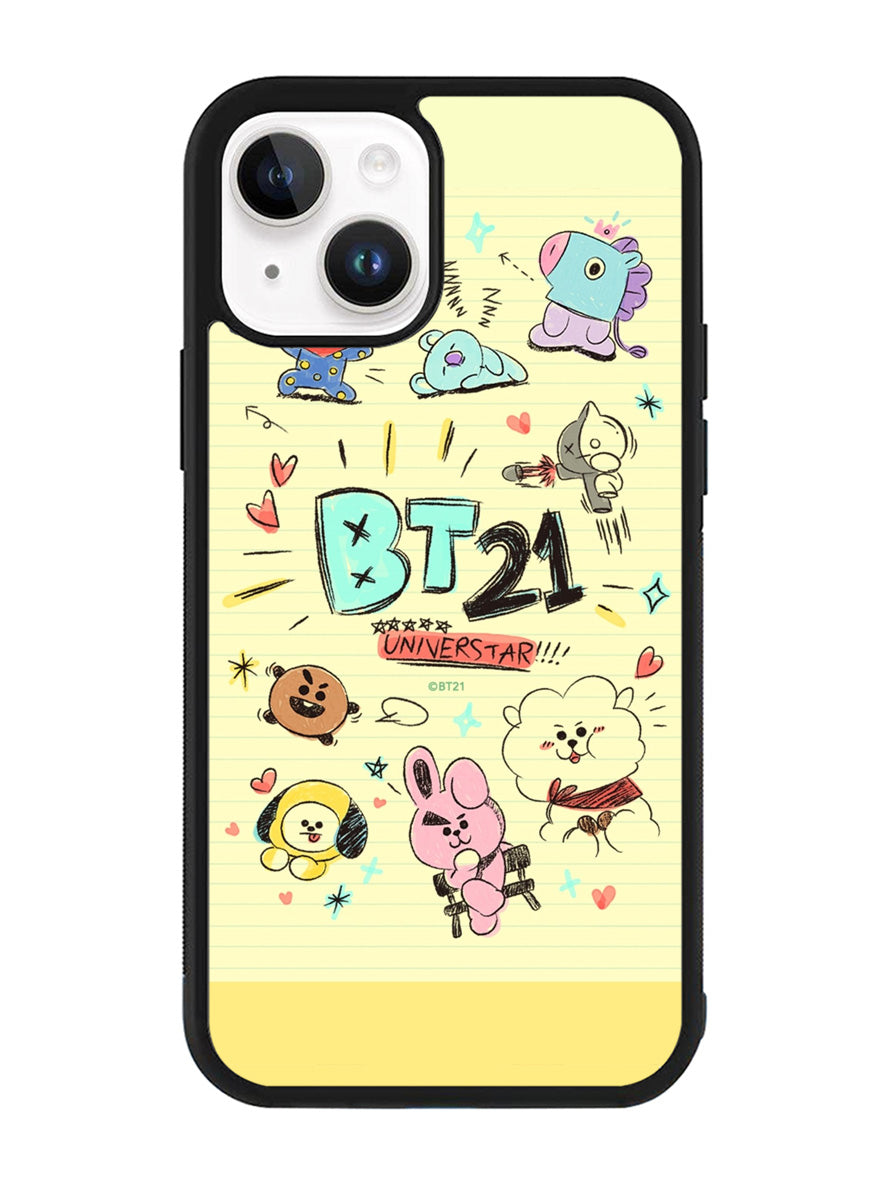BT21 Universtar iPhone 14 Plus Case QC9304