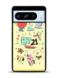 BT21 Universtar Google Pixel 8 Pro Case QC9304