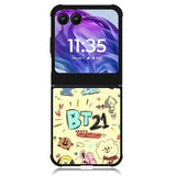 BT21 Universtar Motorola Moto Razr Plus 2024 , Moto Razr+ 2024 Case OV9304