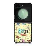 BT21 Universtar Samsung Galaxy Z Flip 6 5G 2024 Case OV9304