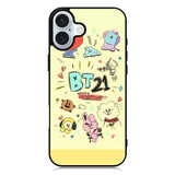 BT21 Universtar iPhone 16 Case QC9304