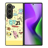 BT21 Universtar Samsung Galaxy Z Fold 6 5G 2024 Case OV9304
