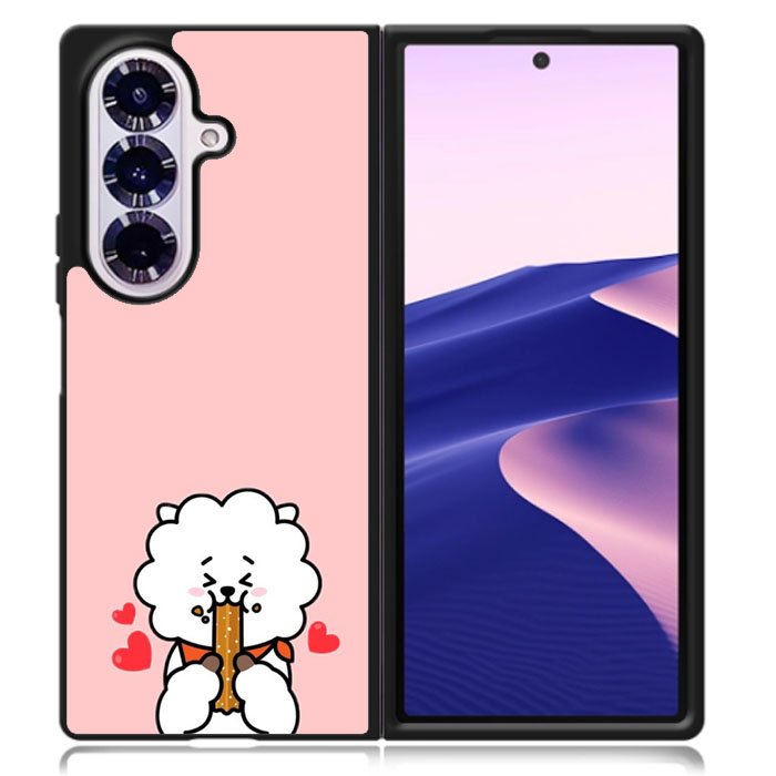 BT21 RJ Samsung Galaxy Z Fold 7 Case OV9305