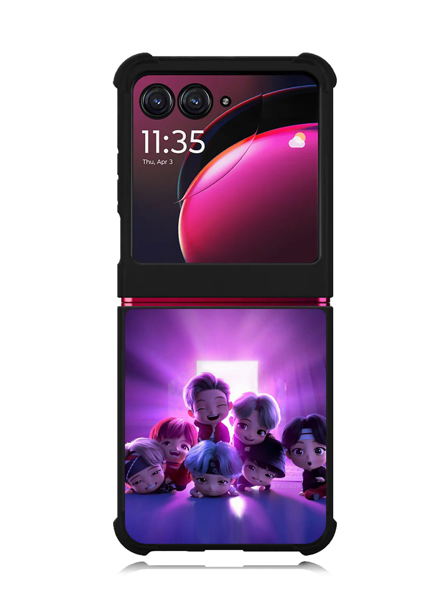 Tiny Tan BTS Motorola Moto Razr Plus 2023 , Moto Razr+ 2023 Case OV9283