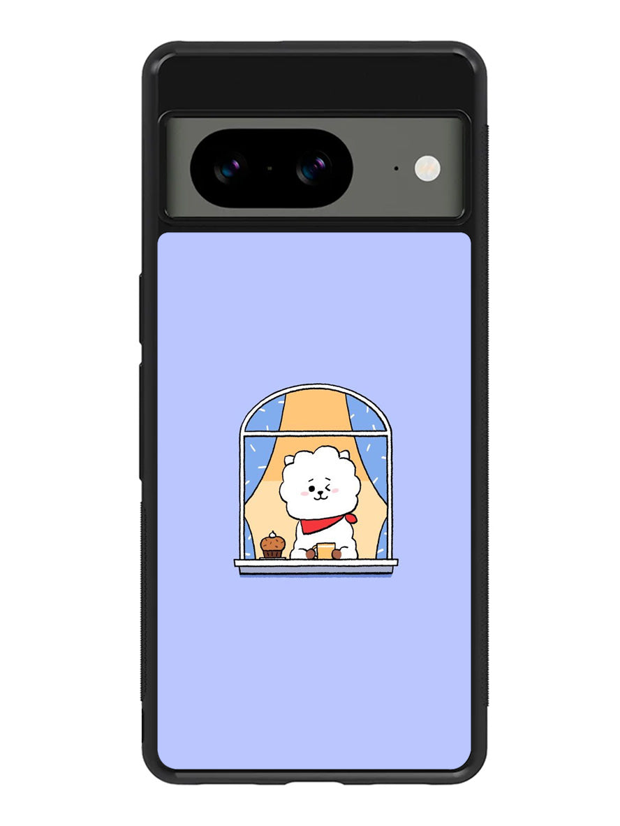 RJ BT21 Purple Google Pixel 8 Case QC9286