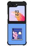 Cooky BT21 Samsung Galaxy Z Flip 5 5G 2023 Case OV9297