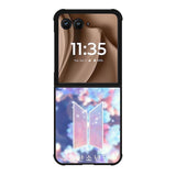 Summer BTS Logo Motorola Moto RAZR Plus 2025 Case OV9284