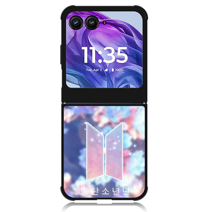 Summer BTS Logo Motorola Moto Razr Plus 2024 , Moto Razr+ 2024 Case OV9284
