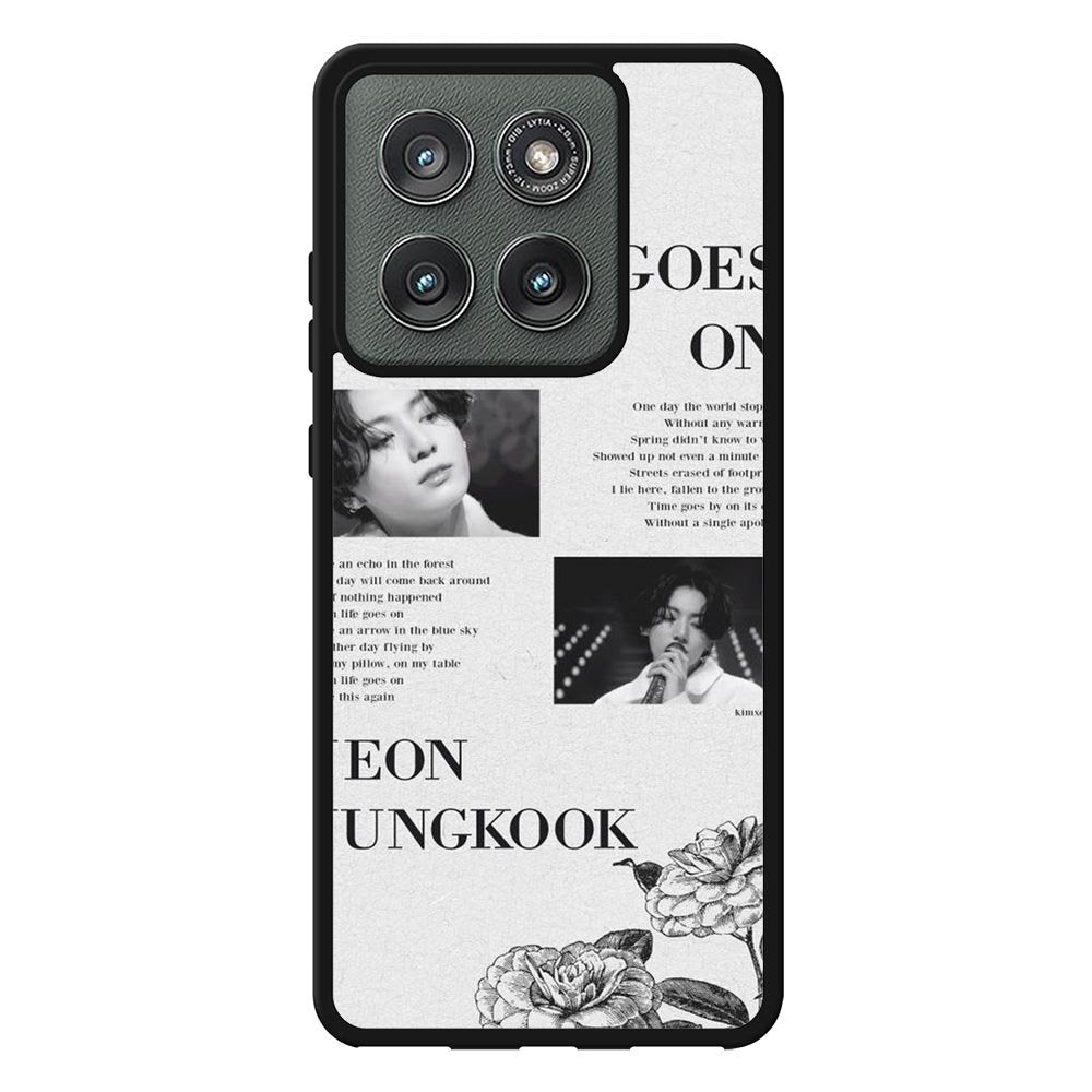 Life Goes On Jungkook Motorola Moto Edge 2025 Case QC9291
