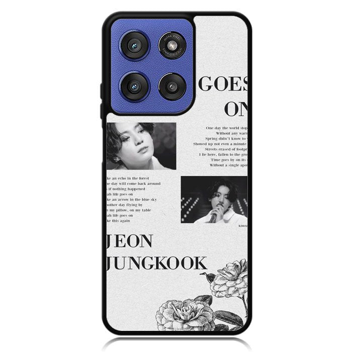 Life Goes On Jungkook Motorola Moto G Stylus 5G 2025 Case OV9291