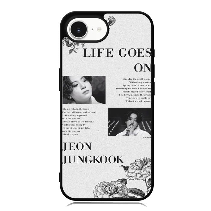 Life Goes On Jungkook iPhone 16e Case OV9291