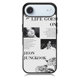 Life Goes On Jungkook iPhone 17 Air Case OV9291