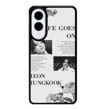 Life Goes On Jungkook Samsung Galaxy S25 Edge 5G Case OV9291