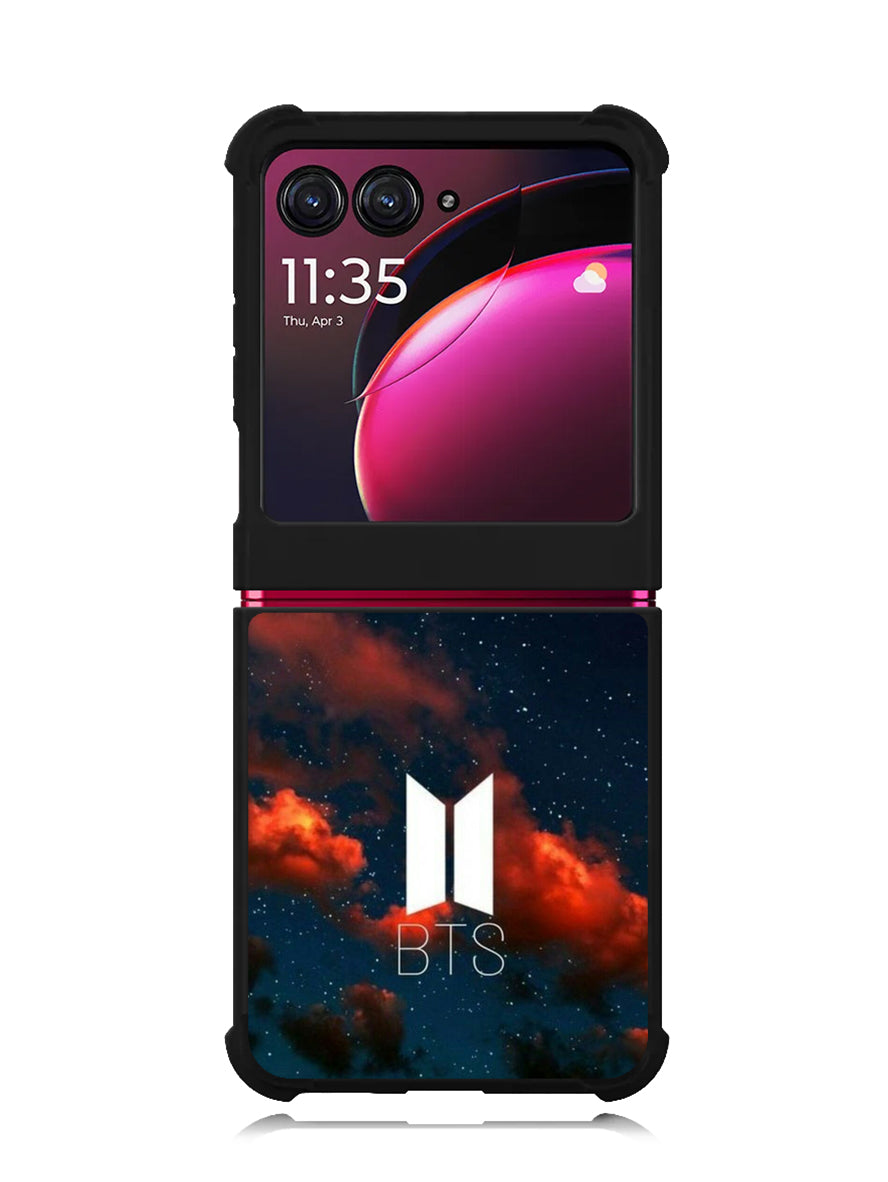 BTS Logo Nebula Motorola Moto Razr Plus 2023 , Moto Razr+ 2023 Case OV9278