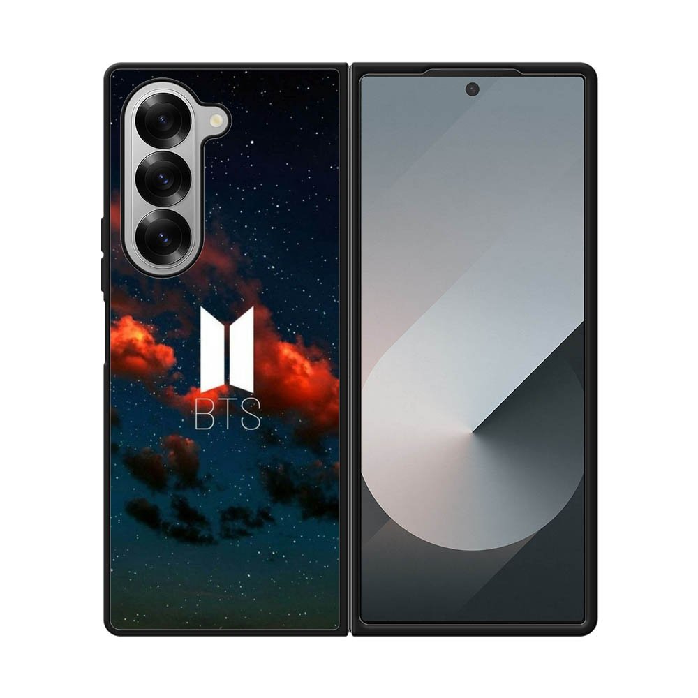BTS Logo Nebula Samsung Galaxy Z Fold 7 5G Case OV9278