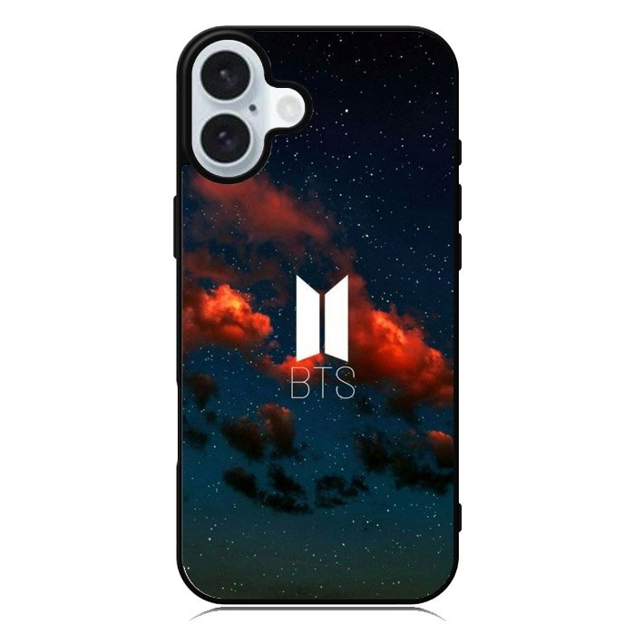 BTS Logo Nebula iPhone 16 Case QC9278