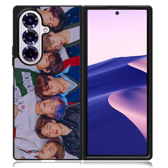 Sleeping BTS Samsung Galaxy Z Fold 7 Case OV9263