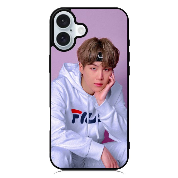 Suga BTS iPhone 16 Case QC9261