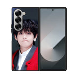 Cute Kim Taehyung BTS Samsung Galaxy Z Fold 7 5G Case QC9272