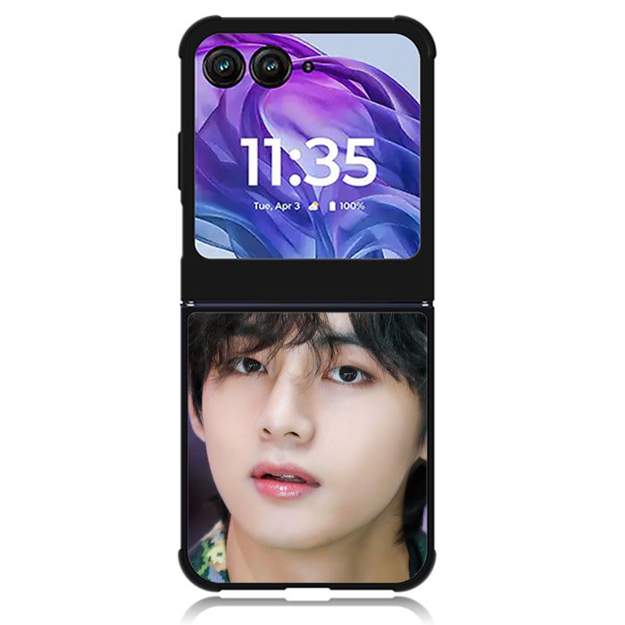 Cool and Calm Taehyung Motorola Moto Razr Plus 2024 , Moto Razr+ 2024 Case OV9273